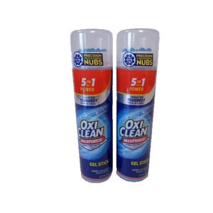 2 Pack Oxiclean Max Force Gel Stick 6.2 Ounce NEW